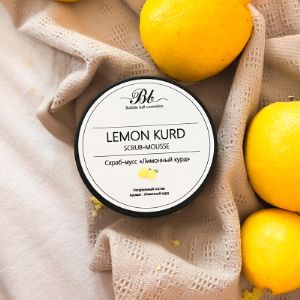 Лимонный скраб-мусс