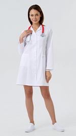 Халат медицинский Мини на кнопках 001043-1000203