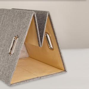 Коробки для хранения с ДВП каркасом оптом от производителя