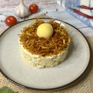 Салат &#34;Гнездо глухаря&#34;