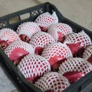 Гранат в пластиковых ящиках.