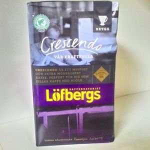 Кофе Lofbergs Crescendo. Вкусный заварной кофе с насыщенным ароматом
