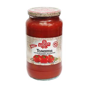 Томаты неочищенные в томатном соку