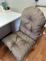 Подушка на стул рогожка