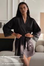 0034-NB ЧЕРНЫЙ ХАЛАТ