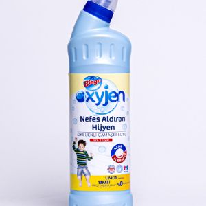 Bingo Oxygen - Кислородный отбеливатель, очиститель поверхностей без хлора  750 мл - Аромат Лимона