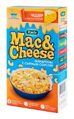 Макароны с Сырным соусом "Чеддер классический" "Mac&Cheesе" FOODY