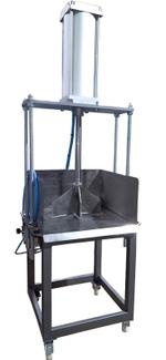 Пресс для колки замороженных брикетов шоколада (глазури), жира