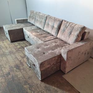 Диван п образный