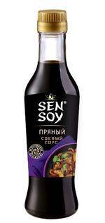 Соус соевый 250 мл. "ПРЯНЫЙ" 1/6 шт. с/б "Sen Soy"