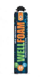 Пена монтажная профессиональная всесезонная PRO65 premium WELLFOAM WFAS65PP