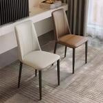 Стул для обеденного стола Yi Fanke C01 Светло-серый, оранжевый