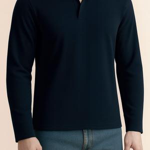 Футболка-поло (с длинными рукавами)