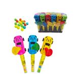 Игрушка с драже "Машинка с шариком" 24*30*2г