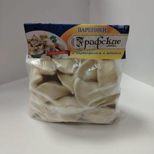 Вареники с картофелем и шпиком