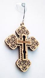 Крест автомобильный на присоске