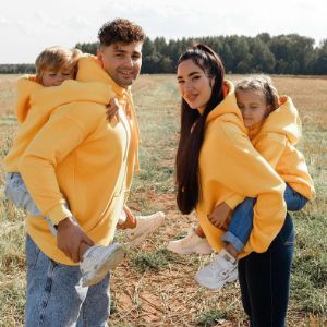 Худи на флисе family look