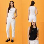 Tommy Hilfiger Refined Rib — Хлопковый топ в рубчик