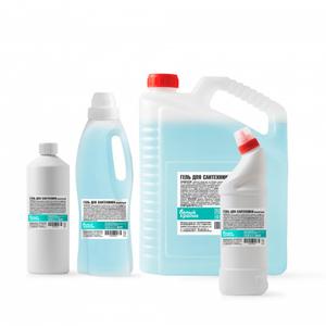 Средство для чистки унитазов (кислотное)
- хорошо справляется с ржавчиной, известковыми отложениями, образовавшимися на поверхности пятнами солей
- уничтожает бактерии и неприятные запахи
- выпускается в концентрированном виде
- соответствует всем требованиям безопасности и качества