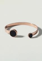 Аромабраслет "АГАТ" жесткий, розовое золото ABA2403MRG