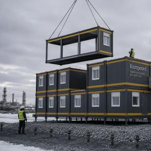 Монтаж модульных зданий под ключ, гарантия