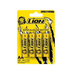 Батарейки &#34;Lion&#34; Ultra Alkaline battery AA 4 PCS, AAA 4 PCS
В блоке 12, в коробке 240шт.
Продукция произведена в Китае. 
Собственная торговая марка компании RB Brands. (
От производителя. Оптом.
Цены: AA 4 PCS = 63,49 руб,., AAA 4 PCS  = 58,57 руб,. 
Цена без НДС, без учета доставки.
Бренд: Lion
Гарантия производителя: есть
Чтобы купить оптом, свяжитесь с поставщиком. 
Компания поставщик — RB Brands из города Алматы. 
Доставка возможна транспортной компанией, самовывоз. 
Способы оплаты: наличными, безналичная оплата.