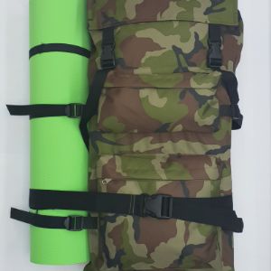 Рюкзак походный 45 л
- 2 передних объемных кармана
- 1 карман в крышке 
- предусмотрены боковые стяжки для дополнительного груза