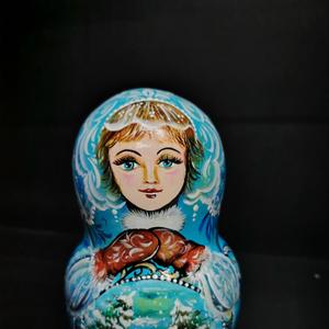 Матрешка Снегурочка