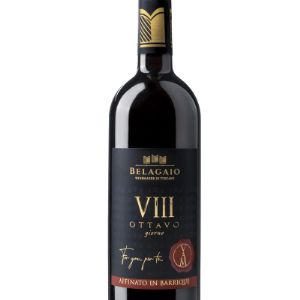 Вино выдержанное сухое красное &#34;Оттаво Джорно&#34; 2019 регион Тоскана Италия 13,5%