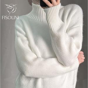 Свитер с горлом