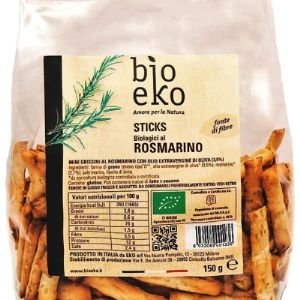 Хлебные палочки с розмарином Eko Bio био сертифицированные 150 граммов