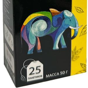 чай черный цейлонский байховый мелкий пакетированный  Jessia 25 пак. по 2 гр BLACK TEA  страна происх. Шри-Ланка