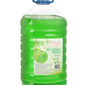 Жидкое мыло с ароматом зеленого яблока объем 5 л