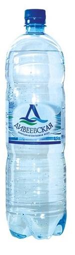 Природная питьевая вода газированная "Дивеевская"