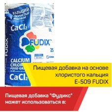 Пищевая добавка на основе хлористого кальция Е-509 FUDIX