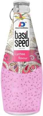 Basil Seed Drink Lychee "Фантастический личи" 290 мл. шт. стекло Basil Seed