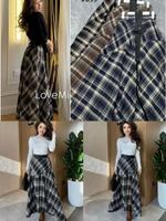 Юбка в клетку оптом