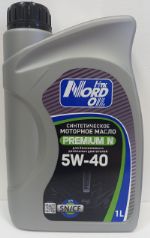 Масло моторное Nord OIL Premium N 5w-40 SN/CF объем 1 литр NRL001