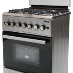 LP60F -31 B (FFD-2) 20 		"Плита газовая – бытовая, марки «KLEO» модель 
LP60F -31 INOX (FFD-2) 20 INOX  3 газовые конфорки + 1 электрическая, чугунный решетки, газовая духовка, Функция грили газовый контроль, стеклянная крышка, термометр духовки, электроподжиг рабочего стола, освещение духовки, двухстороннее остекление дверцы из каленого стекла, газовый контроль в духовке, отделение для хранения аксессуаров, регулировка высоты плиты        ПРИНАДЛЕЖНОСТИ:  универсальный противень-2, Шампур, Сетка для барбекю, комплект жиклеров на сжиженный газ.                                                                       (ВхШхГ) 85х57х58,                                  Объем духовки: 57 л,                                Вес: Нетто/Брутто 36 кг / 39 кг,                          Цвет: Чёрный"