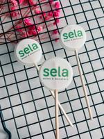 Леденец с картинкой поверх 3,5 см.