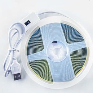 Светодиодная лента COB USB 5 В с бесконтактным выключателем.
320 LED/м; длина — 1, 2, 3, 4 или 5 м; цветовая температура — 3000K, 4000K или 6500K.