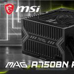 Блок питания MSI MAG A750BN PCIE5 750W — надёжное решение с поддержкой PCIe 5.0