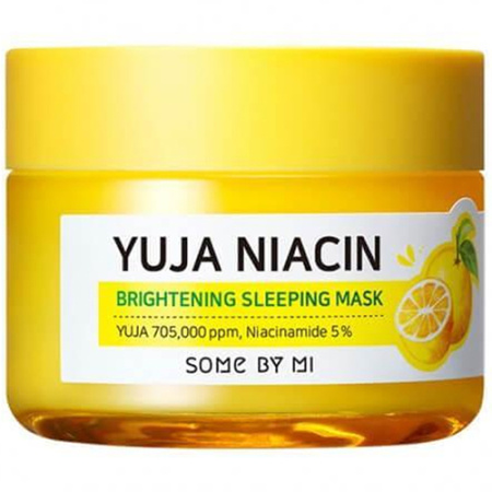 Some By Mi Ночная маска с вит С и ниацином для сияния кожи лица Yuja Niacin 30 days, 60гр