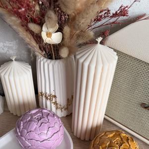 Гипсовые шкатулки Пион ( возможно под заливку свечей)