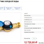 Псковская газовая компания установила на сетях холодной воды счетчики ВСХН 40
