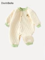 Тёплый стёганый комбинезон для малышей