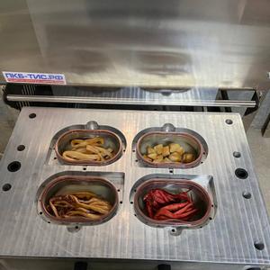 Процесс упаковки на станках