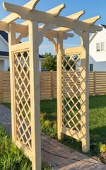 Пергола из массива сосны