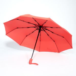 Зонт красный 9 спиц