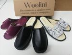 Woolini — тапочки кожаные
